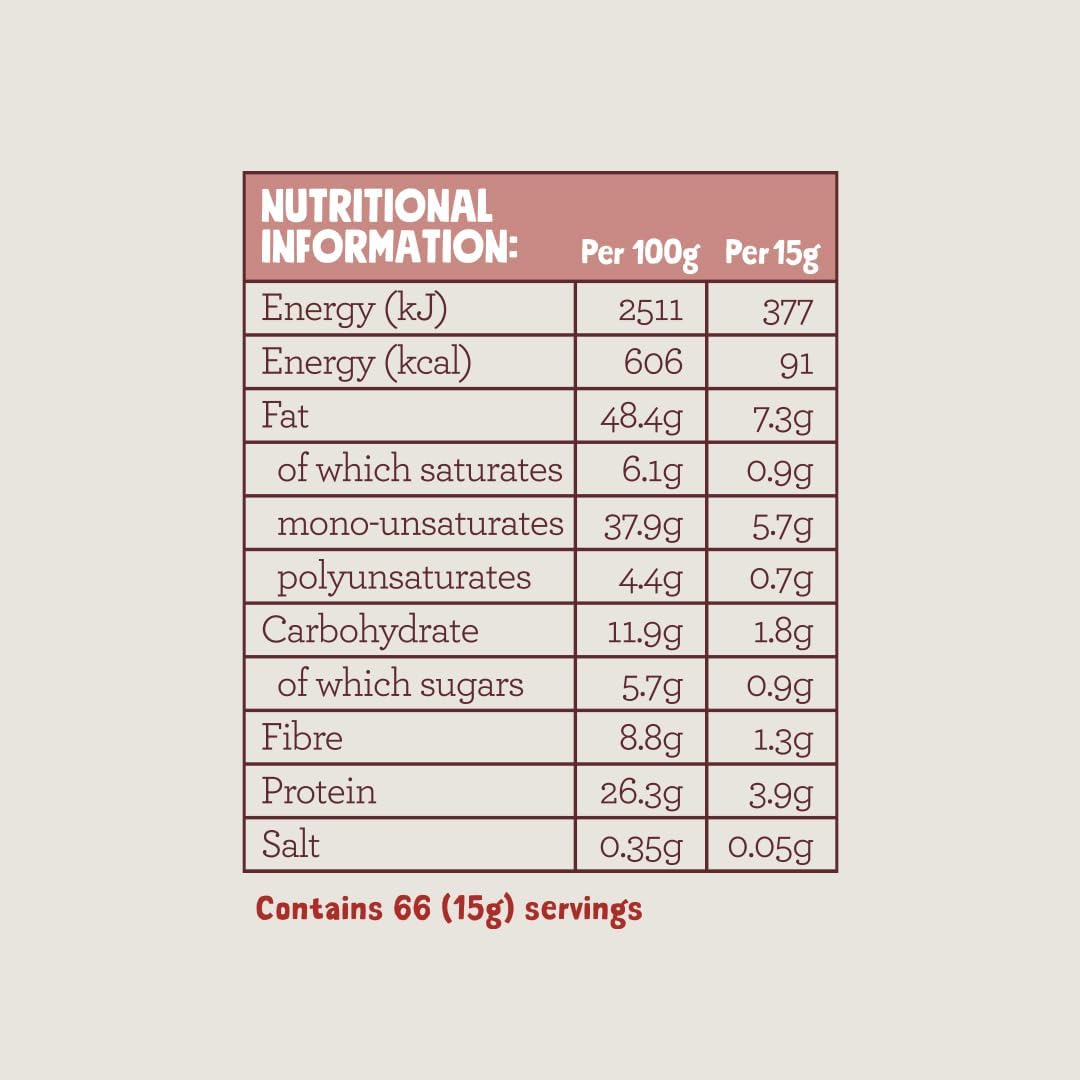Pip & Nut Hi-Oleic Crunchy Peanut Butter, 1kg