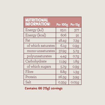 Pip & Nut Hi-Oleic Crunchy Peanut Butter, 1kg