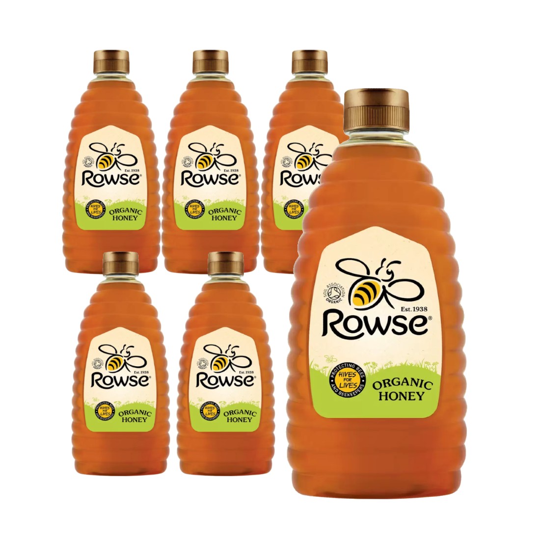 Rowse Organic Honey, 1.36kg