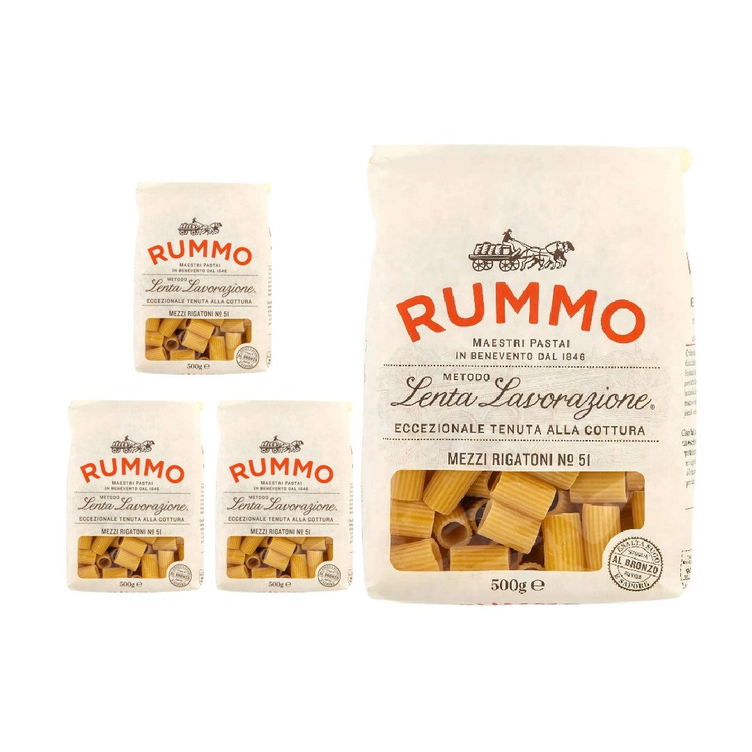 Rummo Mezzi Rigatoni N.51 -Italian Pasta 500g