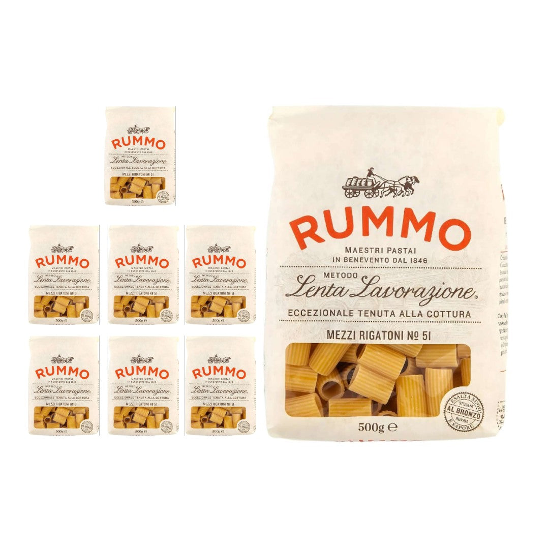 Rummo Mezzi Rigatoni N.51 -Italian Pasta 500g