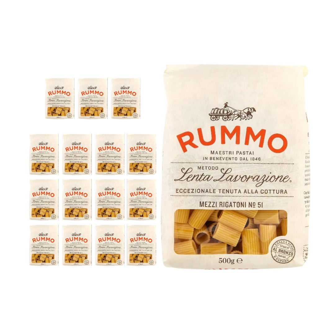 Rummo Mezzi Rigatoni N.51 -Italian Pasta 500g