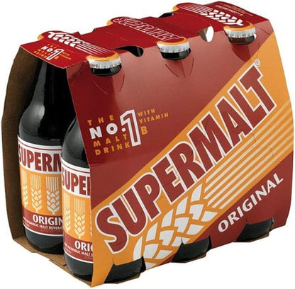 Supermalt Original Non-Alcoholic Vegan Malt Drink with B Vitamins, 330ml