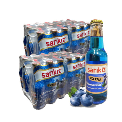 Sarikiz Extra Blueberry Mineral Water (Yaban Mersini) 200ml x24