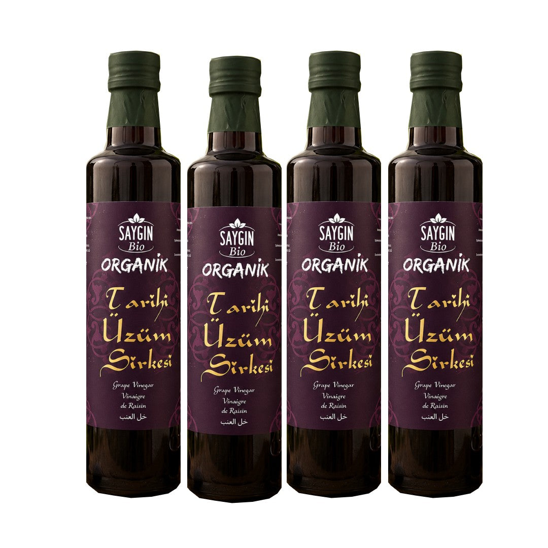 Saygin Organic Grape Vinegar (Organik Uzum Sirkesi) 500 ml