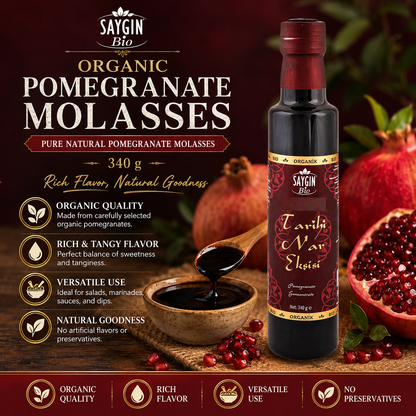 Saygin Pure Natural Pomegranate Molasses (Nar Eksisi) 340 g