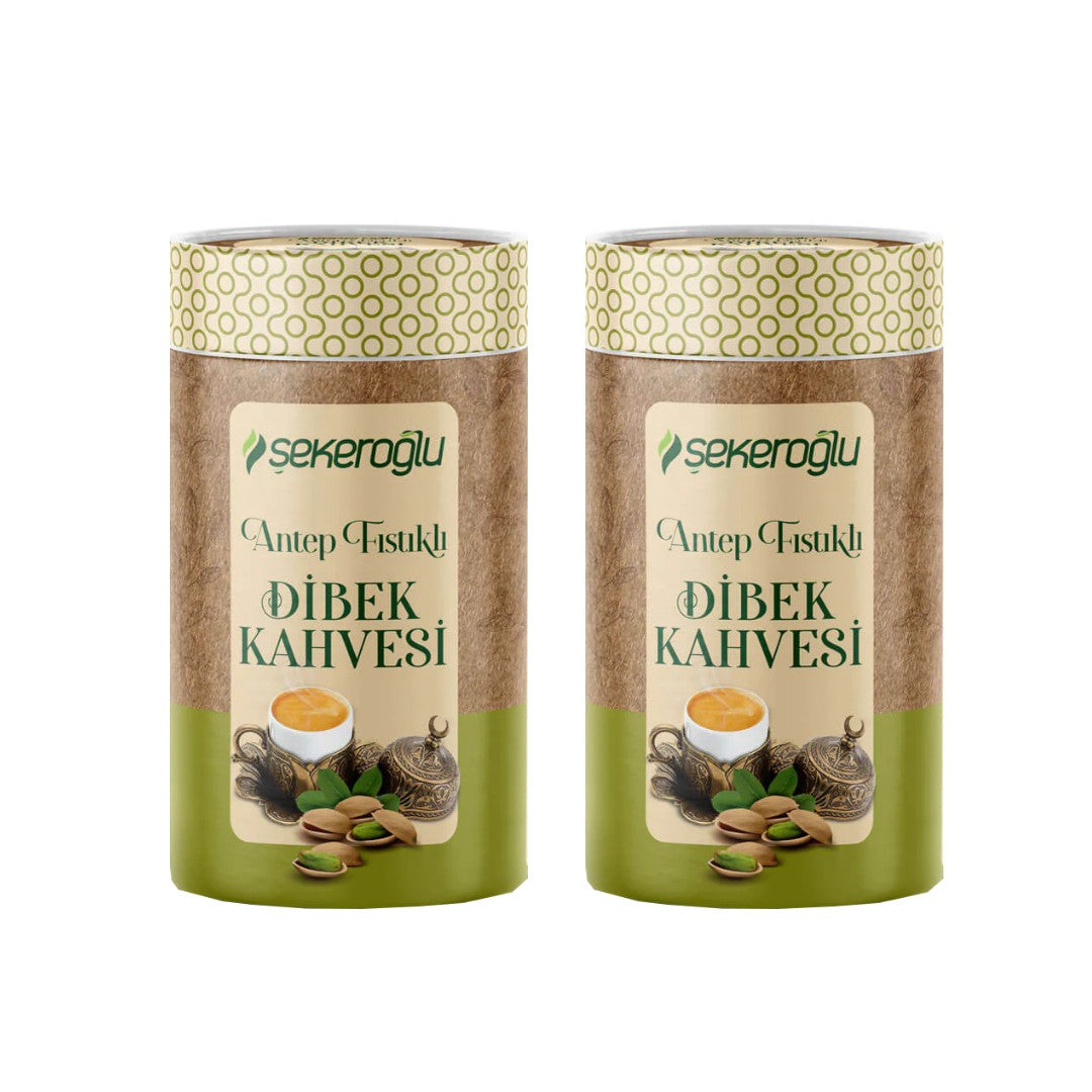 Sekeroglu Instant Ground Dibek Coffee with Antep Pistachio (Antep Fıstıklı Dibek Kahvesi) 200g