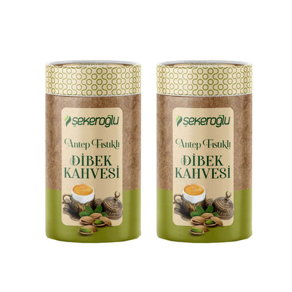 Sekeroglu Instant Ground Dibek Coffee with Antep Pistachio (Antep Fıstıklı Dibek Kahvesi) 200g