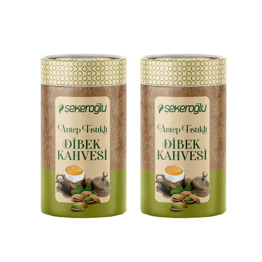 Sekeroglu Instant Ground Dibek Coffee with Antep Pistachio (Antep Fıstıklı Dibek Kahvesi) 200g