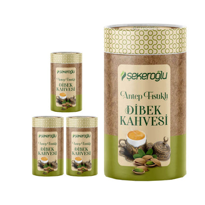 Sekeroglu Instant Ground Dibek Coffee with Antep Pistachio (Antep Fıstıklı Dibek Kahvesi) 200g