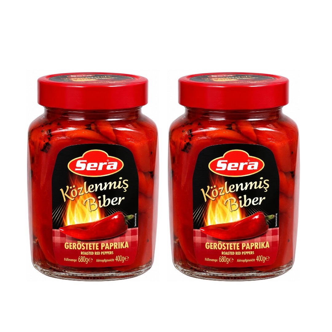 Sera Roasted Red Peppers 680g