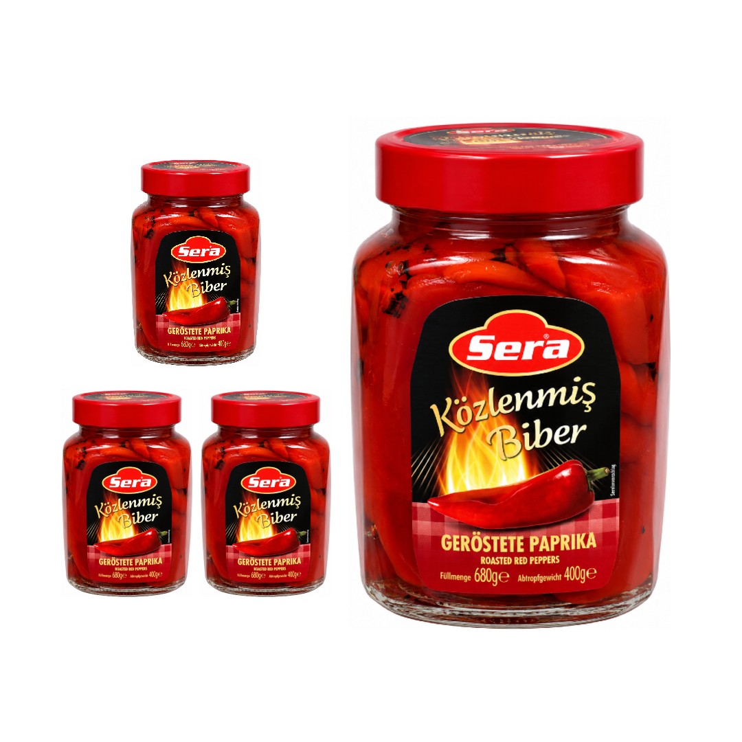 Sera Roasted Red Peppers 680g