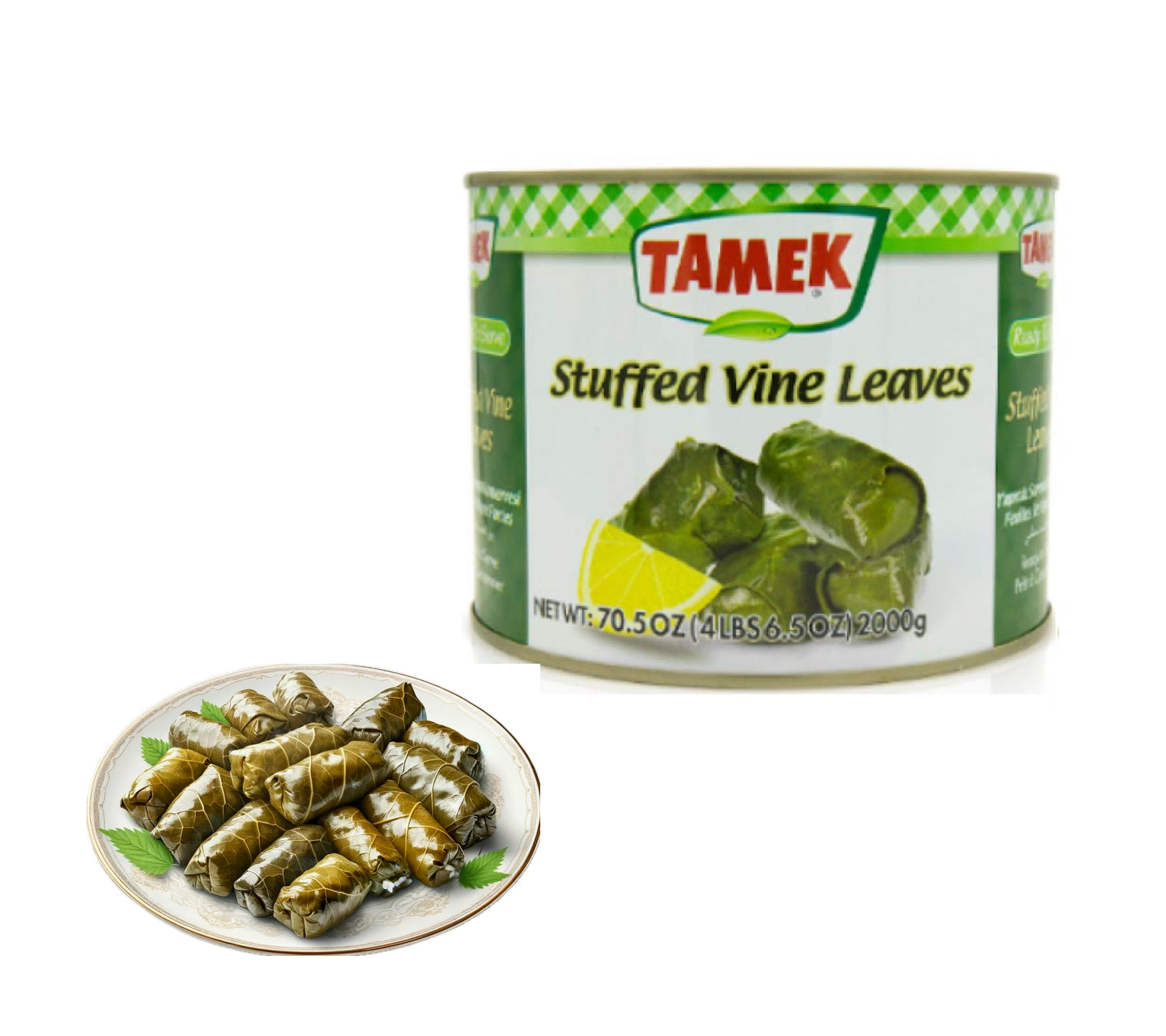 Tamek Stuffed Vine Leaves (Yaprak Sarma), 2Kg