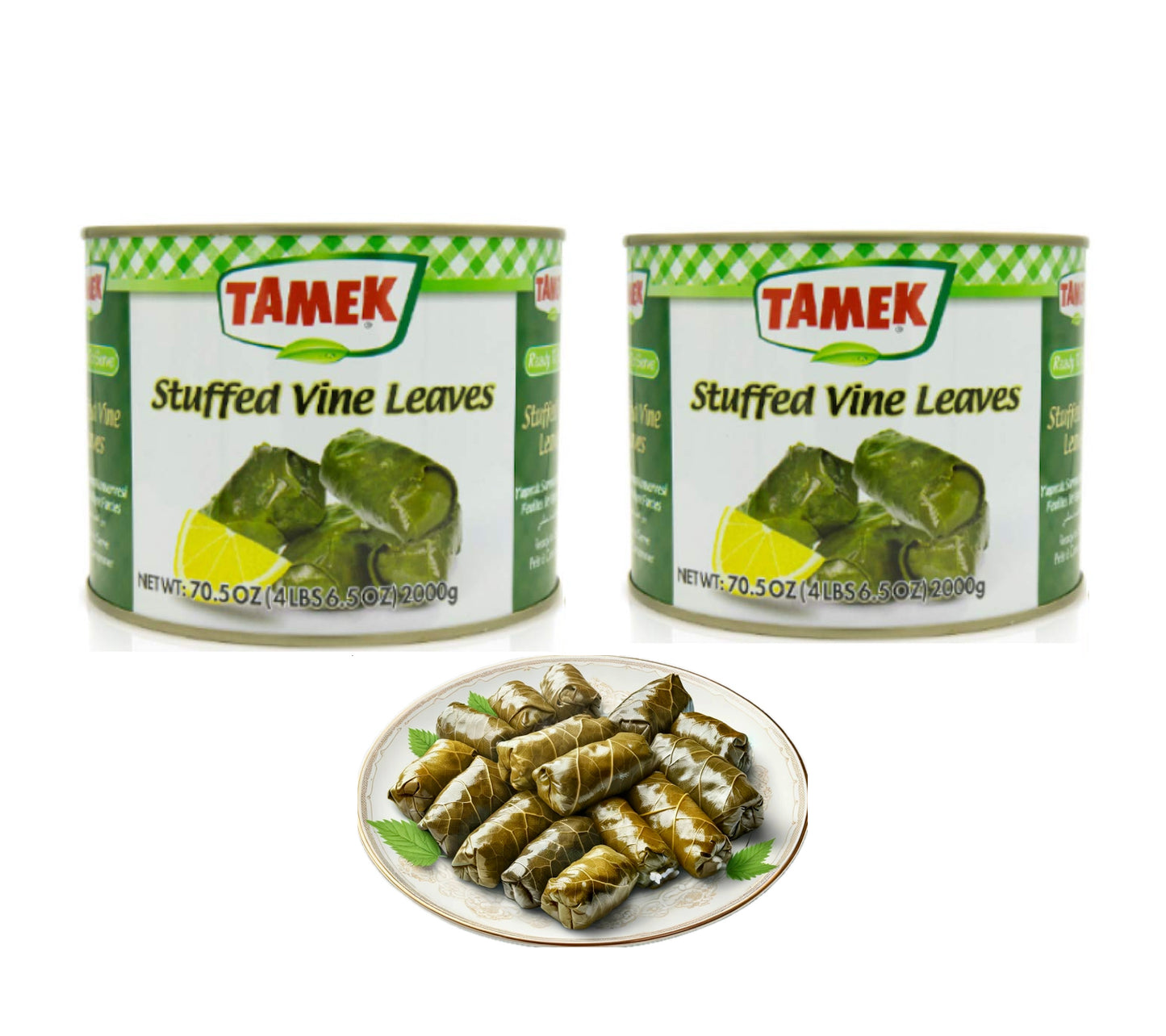 Tamek Stuffed Vine Leaves (Yaprak Sarma) 2Kg