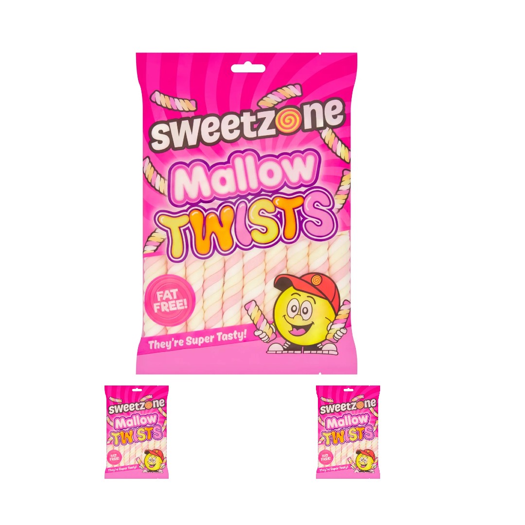 Sweetzone Mallow Twists 160g