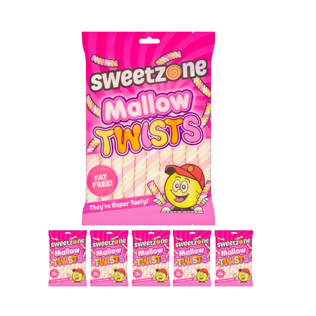 Sweetzone Mallow Twists 160g