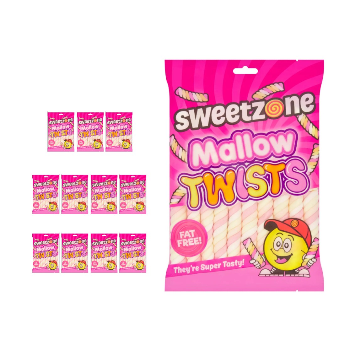 Sweetzone Mallow Twists 160g
