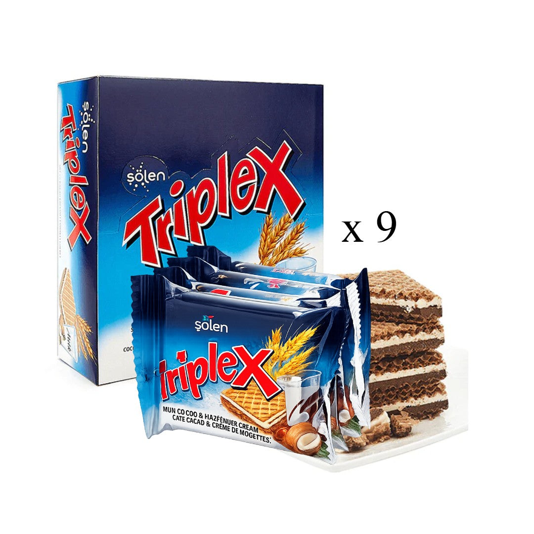 Triplex Hazelnut Wafer 4 X 20g