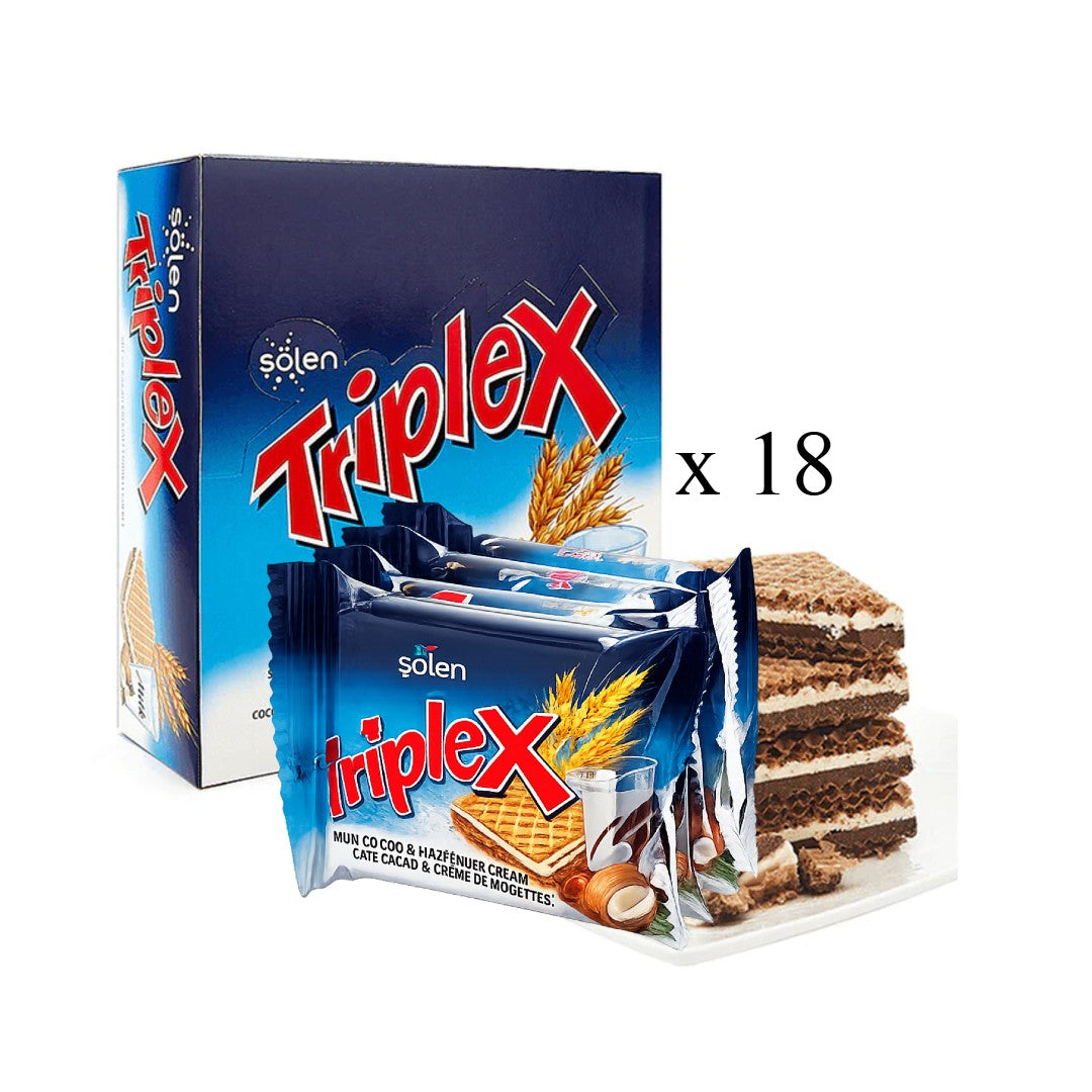 Triplex Hazelnut Wafer 4 X 20g