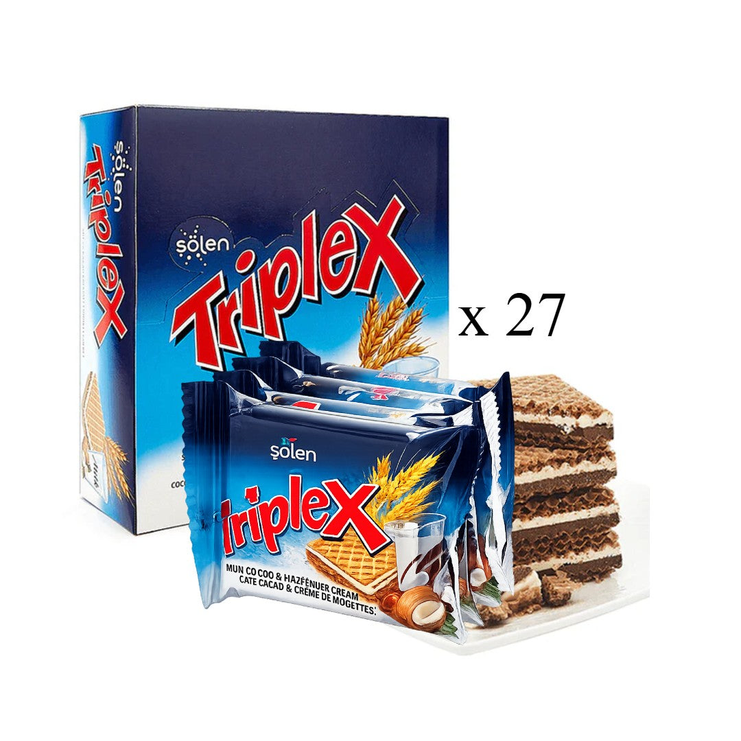 Triplex Hazelnut Wafer 4 X 20g