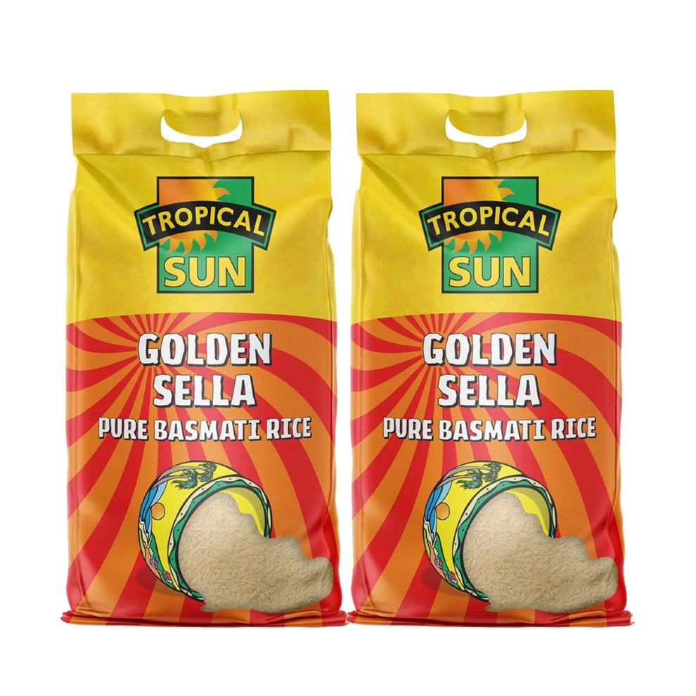 Tropical Sun Golden Sella Rice 5 Kg – bazachi