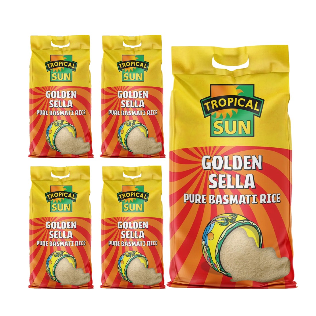 Tropical Sun Golden Sella Rice 5 Kg
