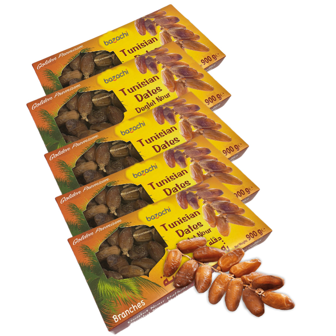 Golden Premium Tunisian Dates With Branches, 900g