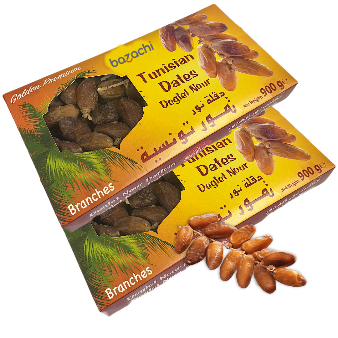 Golden Premium Tunisian Dates With Branches, 900g