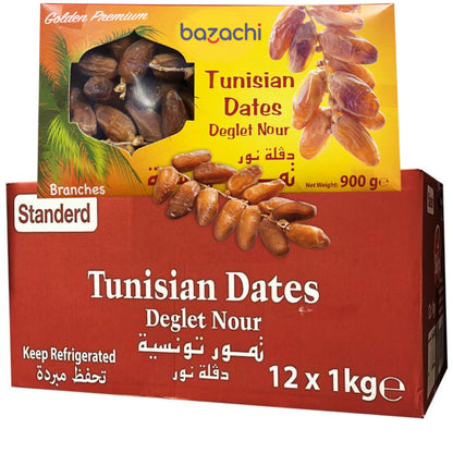 Golden Premium Tunisian Dates With Branches, 900g