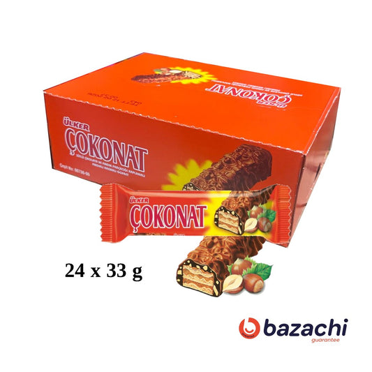 Ulker Cokonat Wafer with Hazelnut, 24x33g