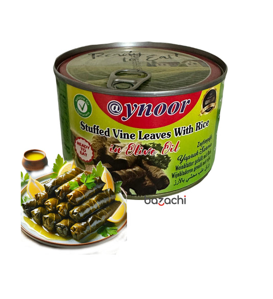 Aynoor Stuffed Vine Leaves in Olive Oil (Yaprak Sarma) 400g