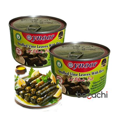 Aynoor Stuffed Vine Leaves in Olive Oil (Yaprak Sarma) 400g