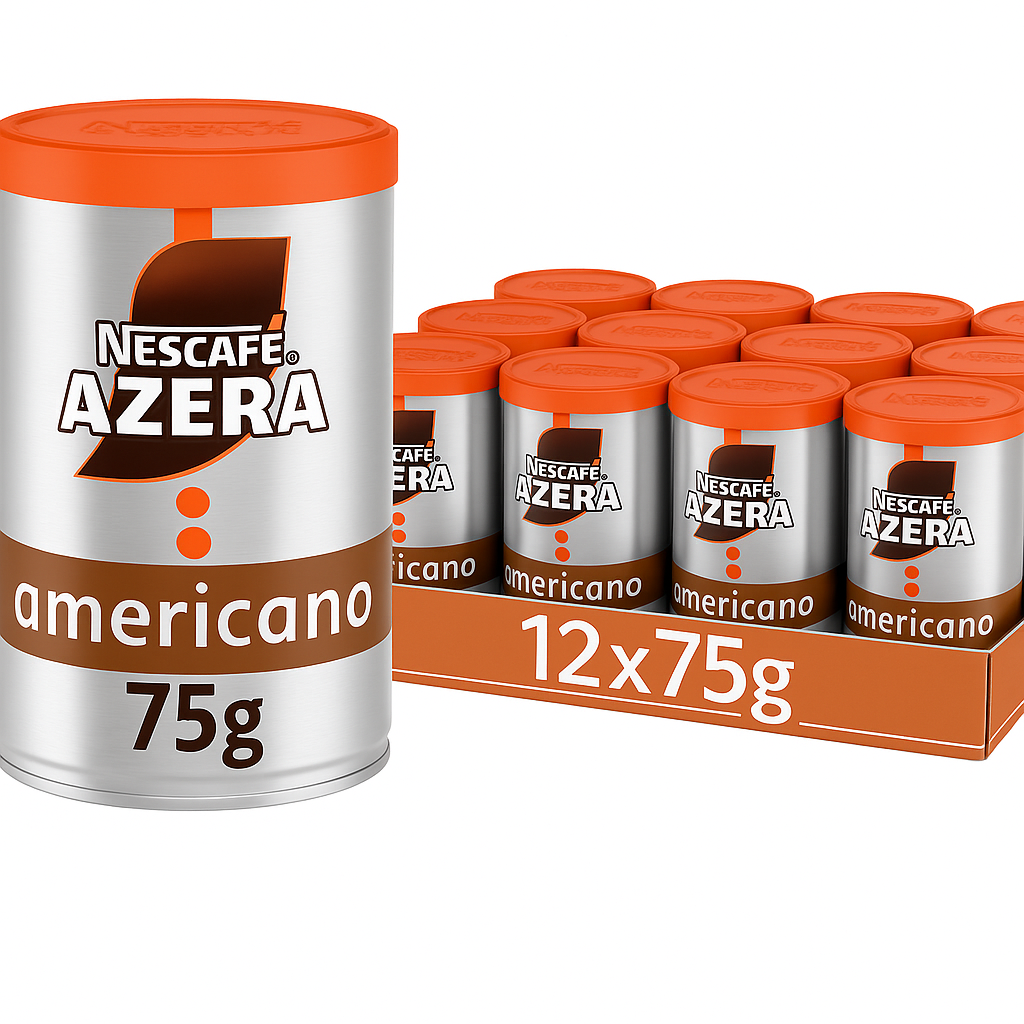 Nescafé Azera Americano Instant Coffee - Smooth & Rich, 75g