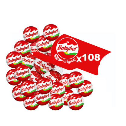 Mini Babybel Original Cheese Semisoft Snacks, 20g