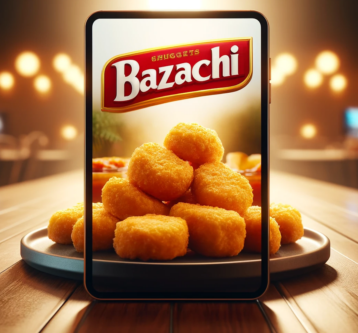 Flamin' Halal Chicken Nuggets 1.5kg bazachi