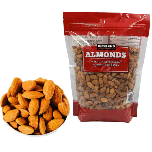 USA-Grown Kirkland Signature Whole Almonds - 1.36kg