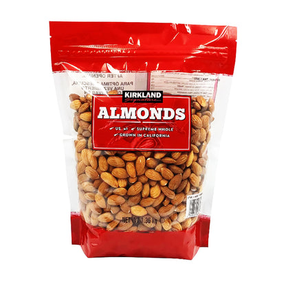 USA-Grown Kirkland Signature Whole Almonds - 1.36kg