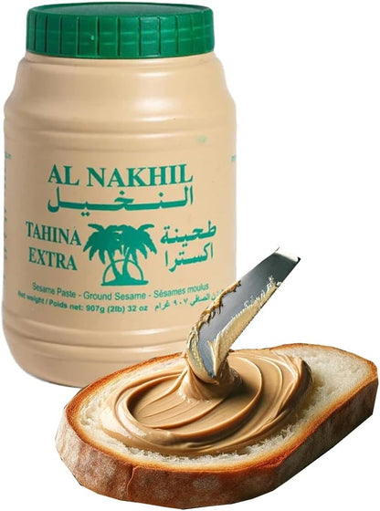 Al Nakhil Lebanon Tahina - Ground Sesame Paste, 907g