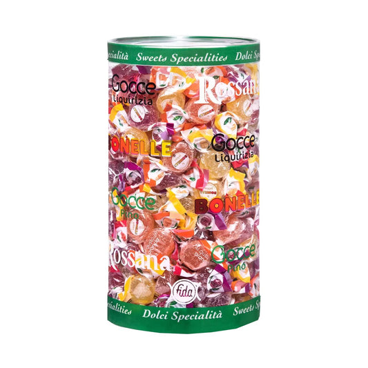 Bonelle Assorted Fruit Flavored Italian Jelly Candies, 1.8kg