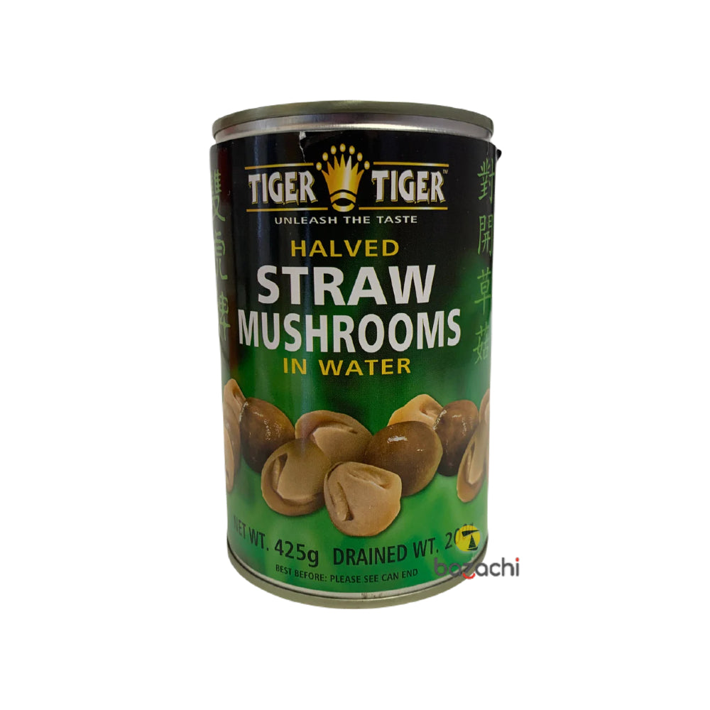 Tiger Tiger Straw Mushroom HALVES 425g