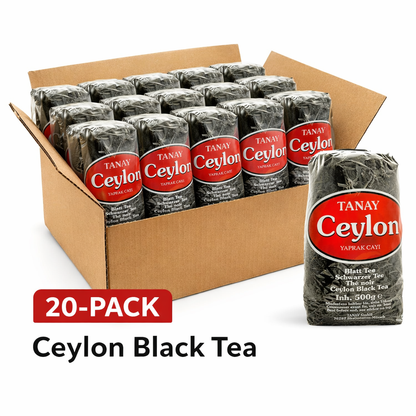 TANAY Ceylon Black Leaf Tea, 500g