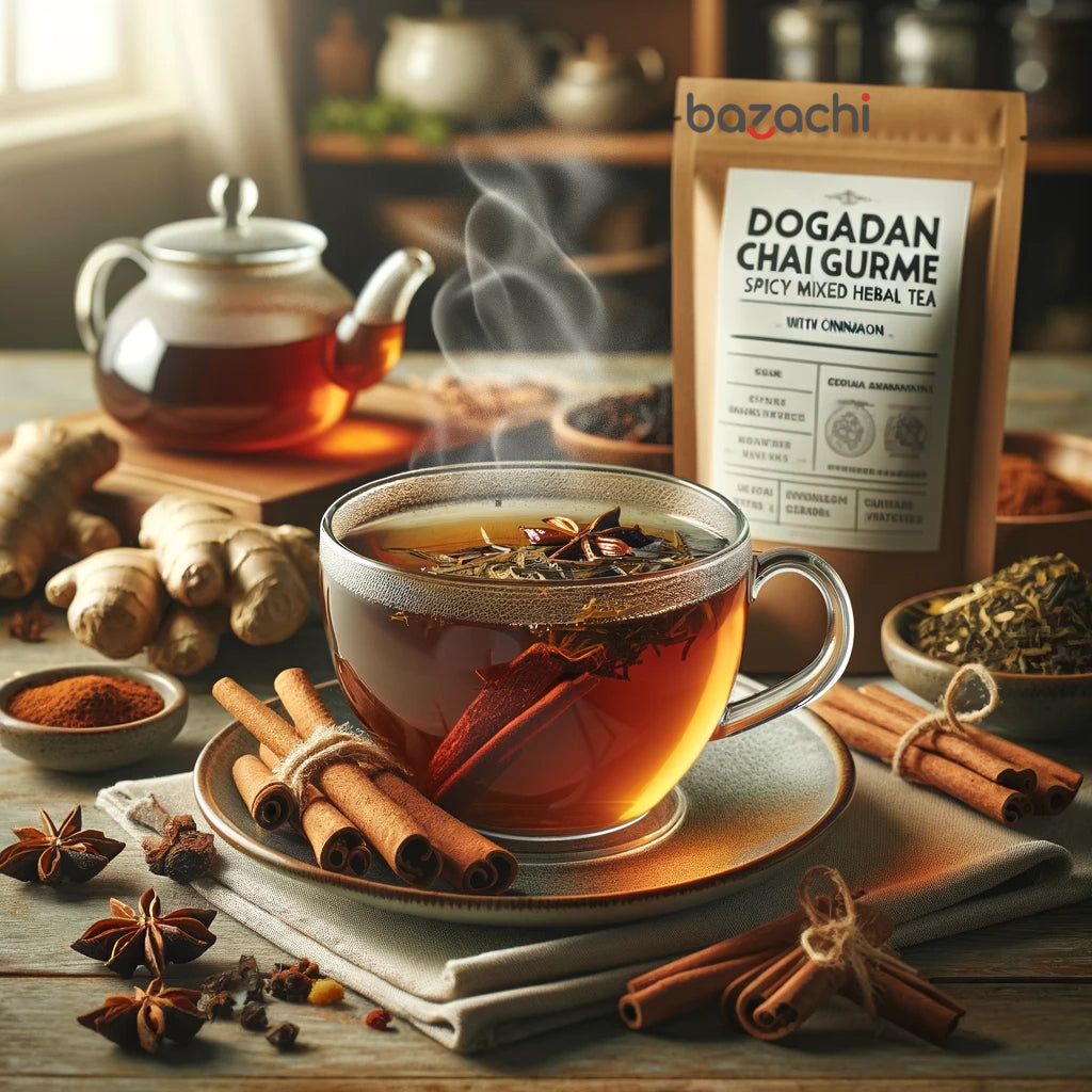 Dogadan Chai Gurme Spicy Mixed Herbal Tea (Gurme Bitki Cay), 20 Tea Bags