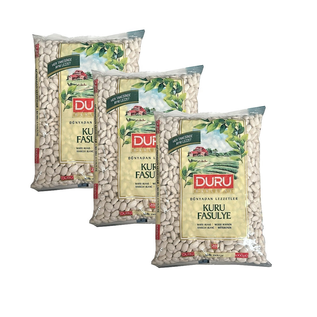 Duru White Beans (Kuru Fasulye), 1kg