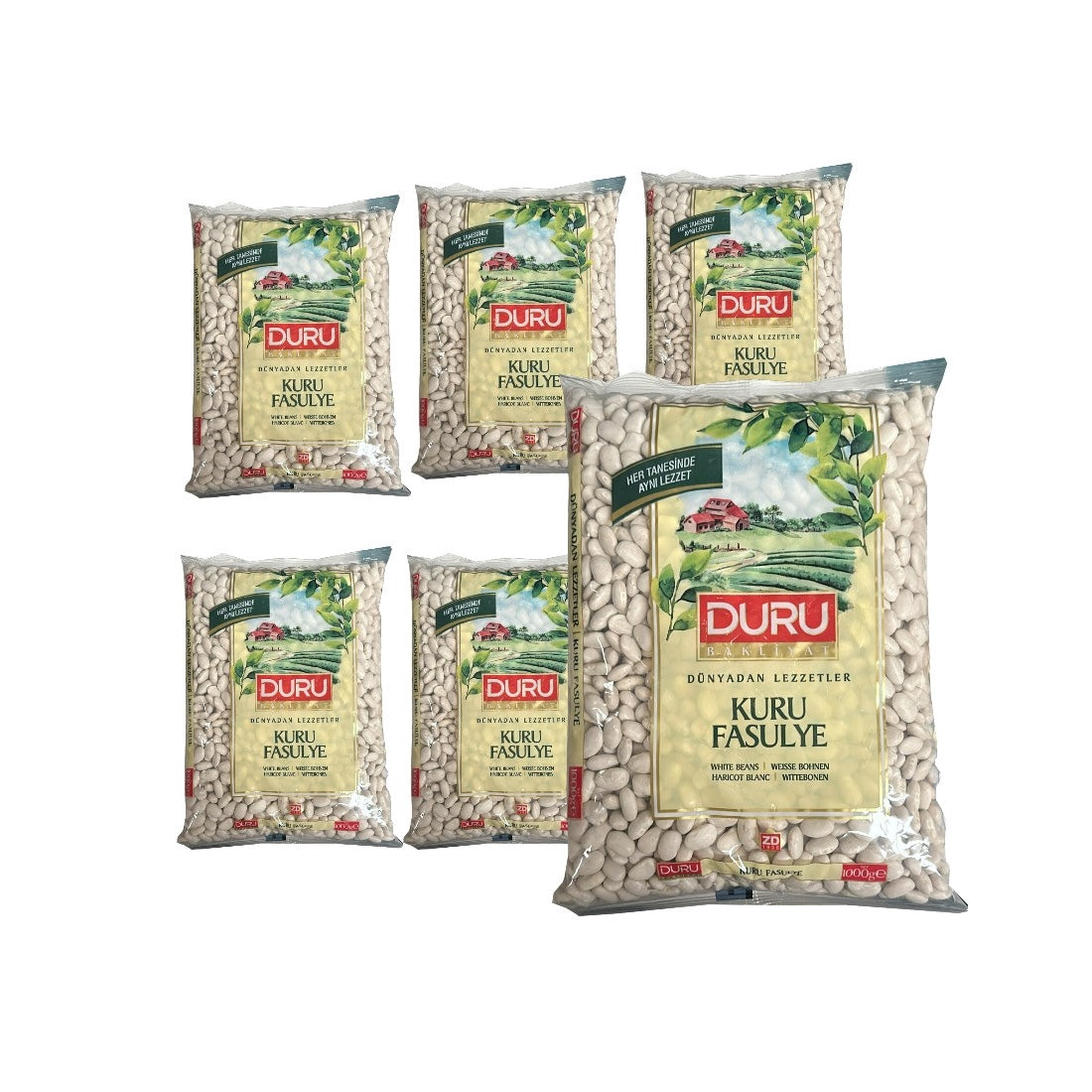Duru White Beans (Kuru Fasulye), 1kg