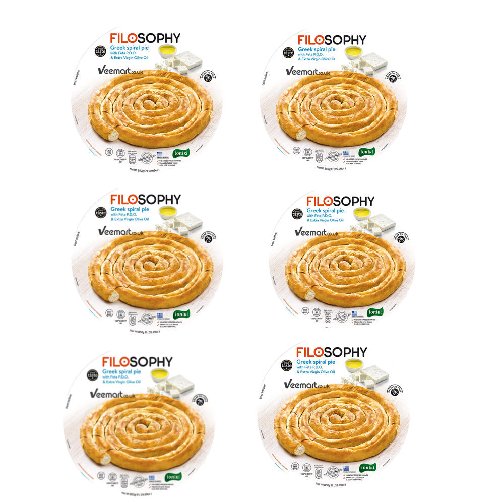 Filosophy Greek Spiral Pie with Feta Cheese, 850g