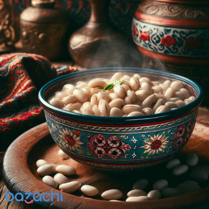 Tamek Boiled White Beans (Haslanmis Kuru Fasulye) 800g