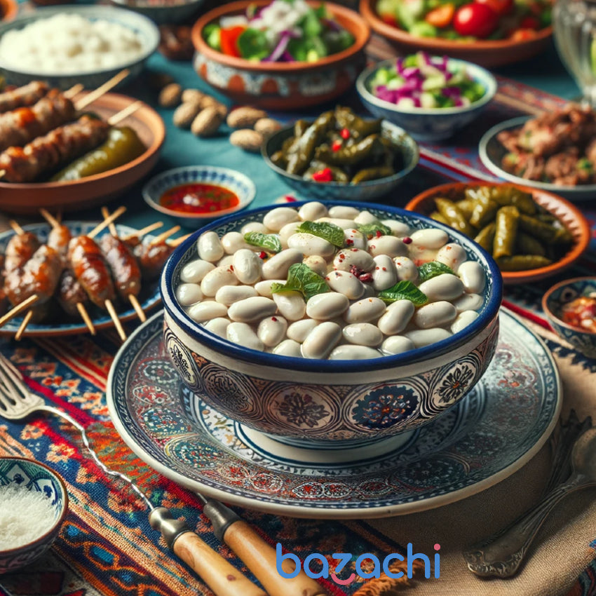 Tamek Boiled White Beans (Haslanmis Kuru Fasulye) 800g