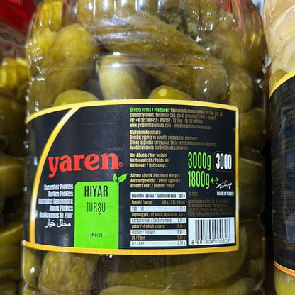 Yaren Cucumber Pickles Mega Pack (3000g)