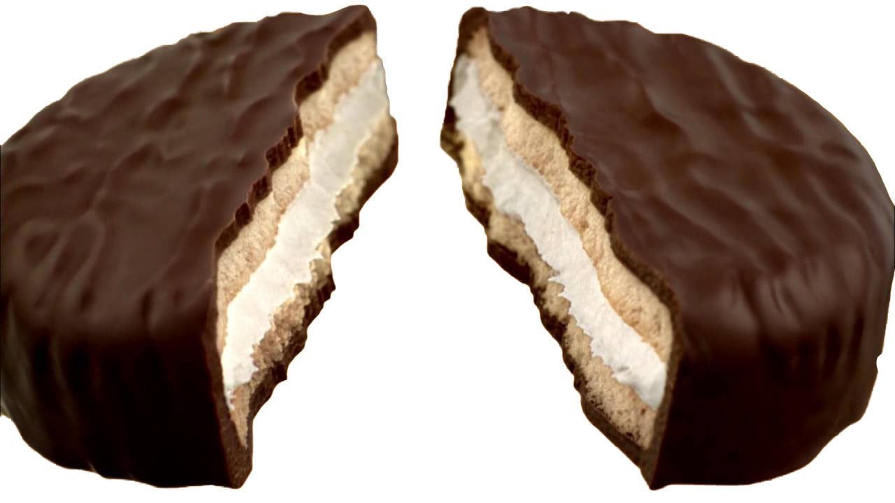 Ulker Halley Chocolate Biscuit Filled with Marshmallow