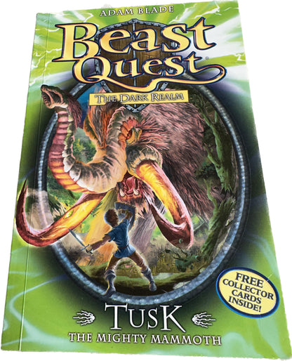 BEAST QUEST The dark realm : tusk the mighty mammoth